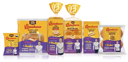 compre 2 bauducco pães